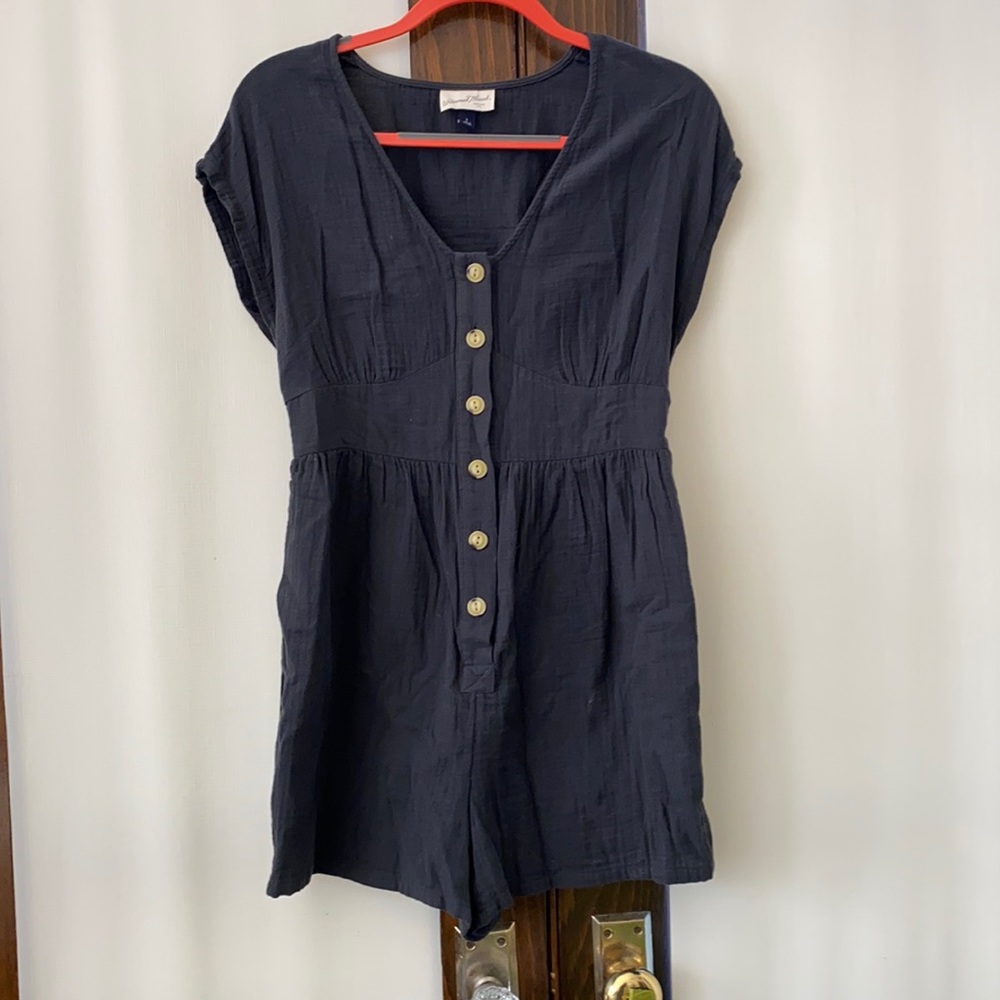 Women’s black romper